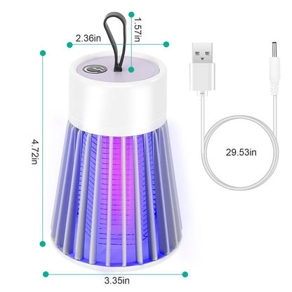 Portable LED Electric Bug Zapper Mosquito Insect Killer Lamp __stock:100 Low stock Pest Control refund_fee:1200 Warranty