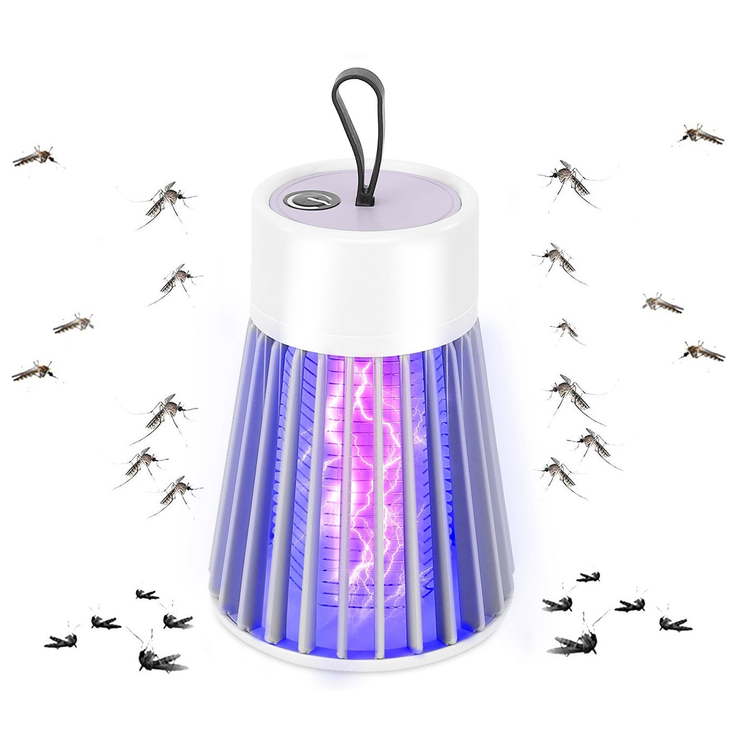 Portable LED Electric Bug Zapper Mosquito Insect Killer Lamp __stock:100 Low stock Pest Control refund_fee:1200 Warranty