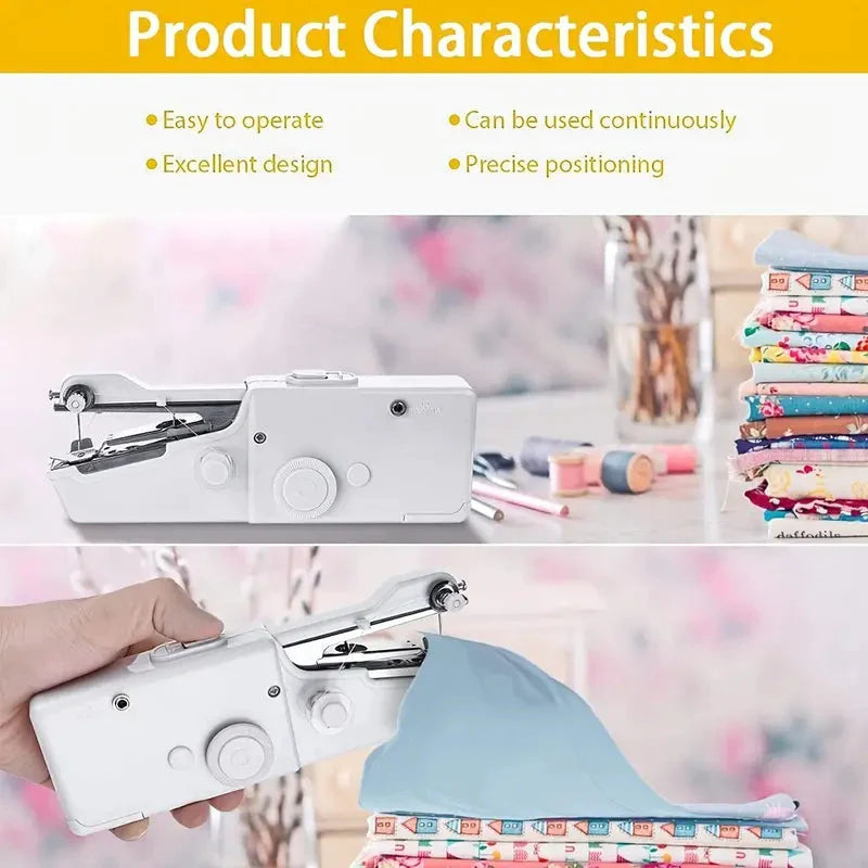 Portable Sewing Machine Quick Handheld Stitch Tool __stock:200 Household Appliances refund_fee:800 Warranty