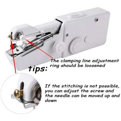 Portable Sewing Machine Quick Handheld Stitch Tool __stock:200 Household Appliances refund_fee:800 Warranty