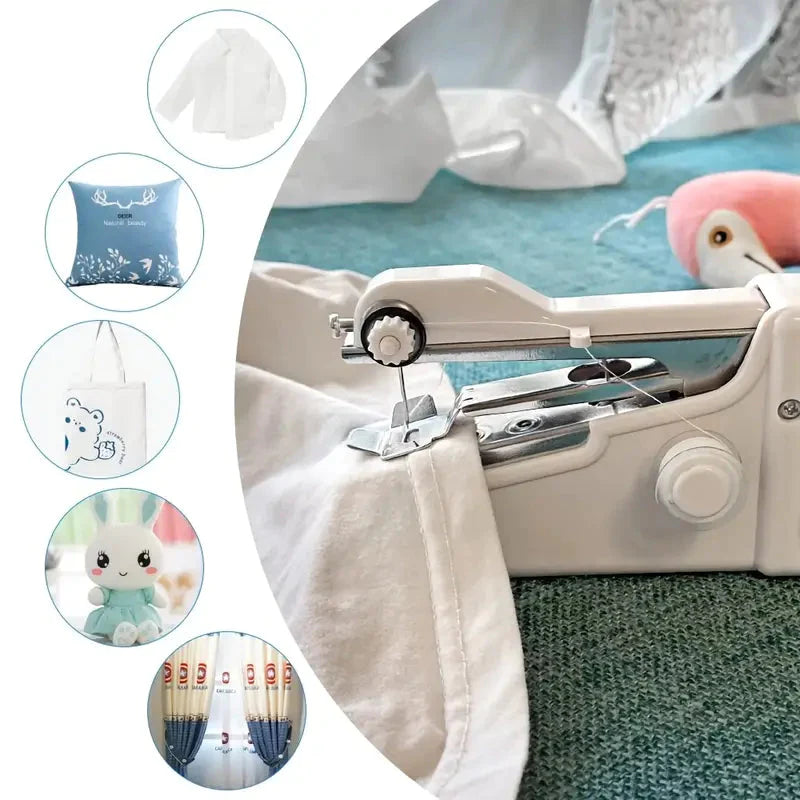 Portable Sewing Machine Quick Handheld Stitch Tool __stock:200 Household Appliances refund_fee:800 Warranty