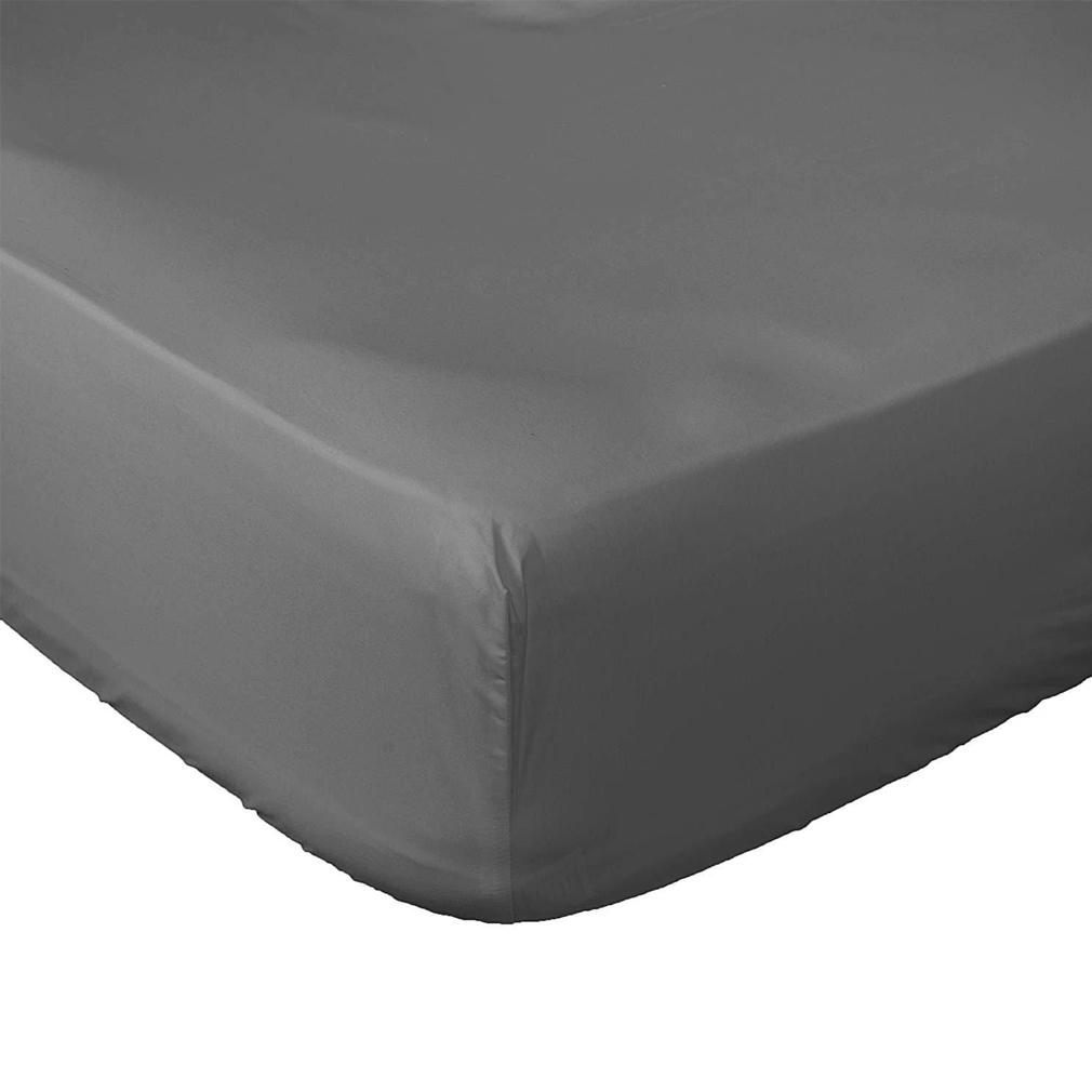 Premium Fitted Bottom Sheet - Assorted Colors and Sizes Queen Gray __label2:BOGO 30% OFF __stock:50 Bedding refund_fee:800
