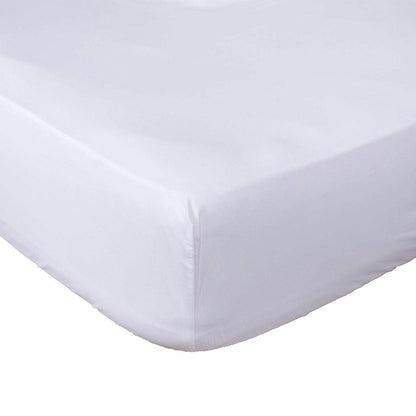 Premium Fitted Bottom Sheet - Assorted Colors and Sizes White __label2:BOGO 30% OFF __stock:50 Bedding refund_fee:800