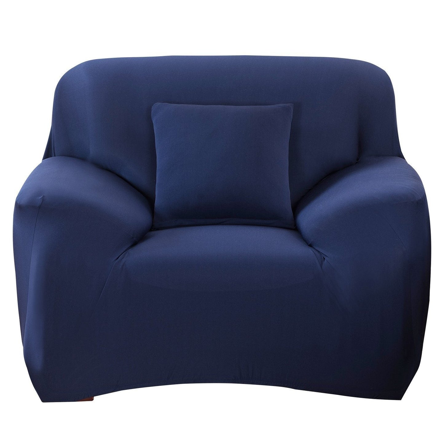 Printed Stretch Sofa Cover Chair Navy Blue Furniture and Décor refund_fee:1200