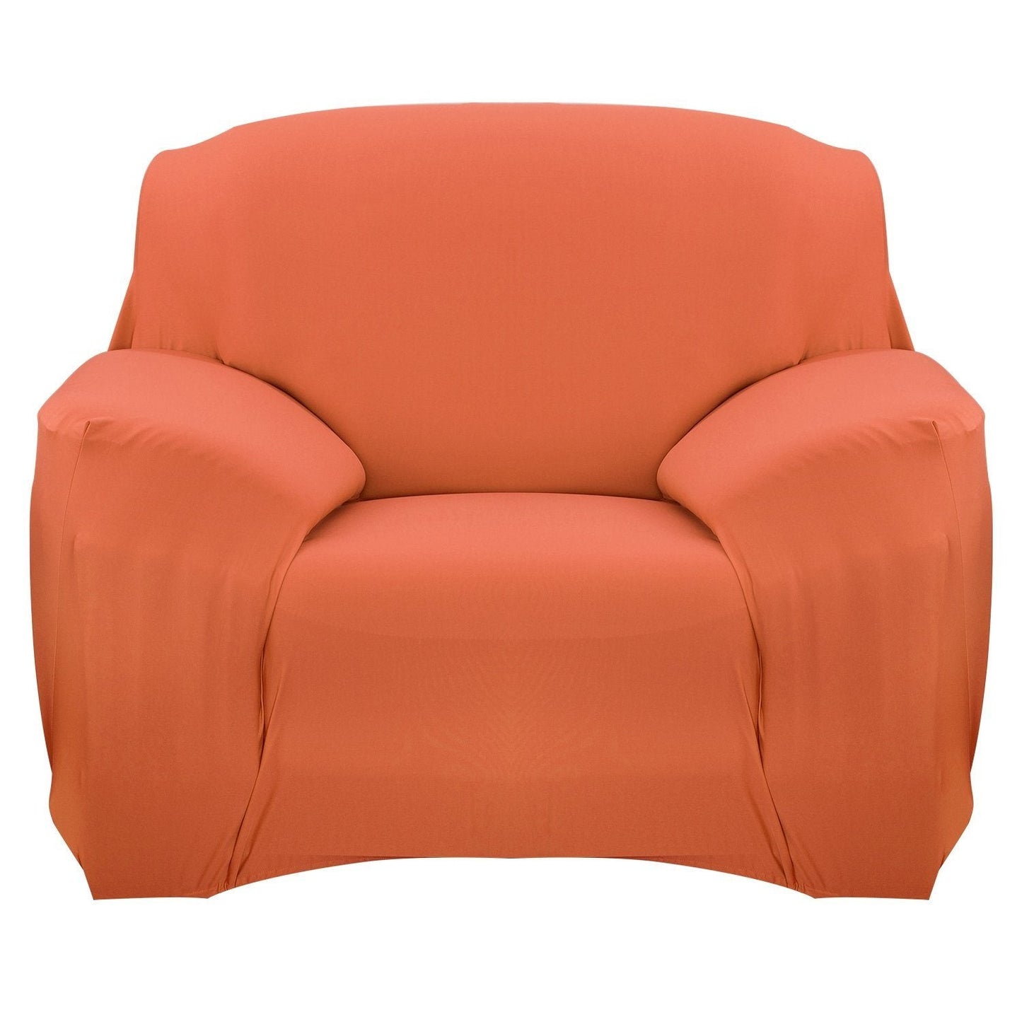 Printed Stretch Sofa Cover Chair Orange Furniture and Décor refund_fee:1200