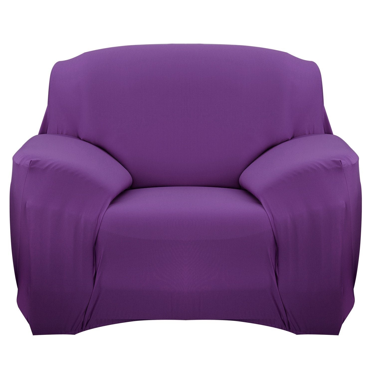 Printed Stretch Sofa Cover Chair Purple Furniture and Décor refund_fee:1200