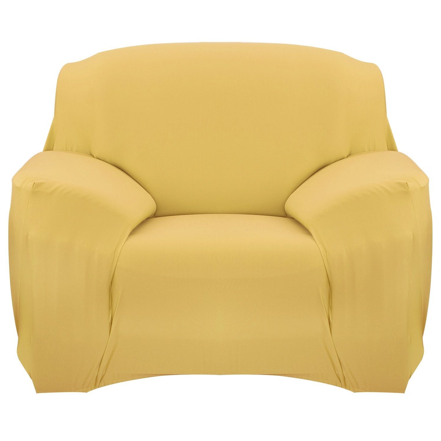 Printed Stretch Sofa Cover Chair Yellow Furniture and Décor refund_fee:1200