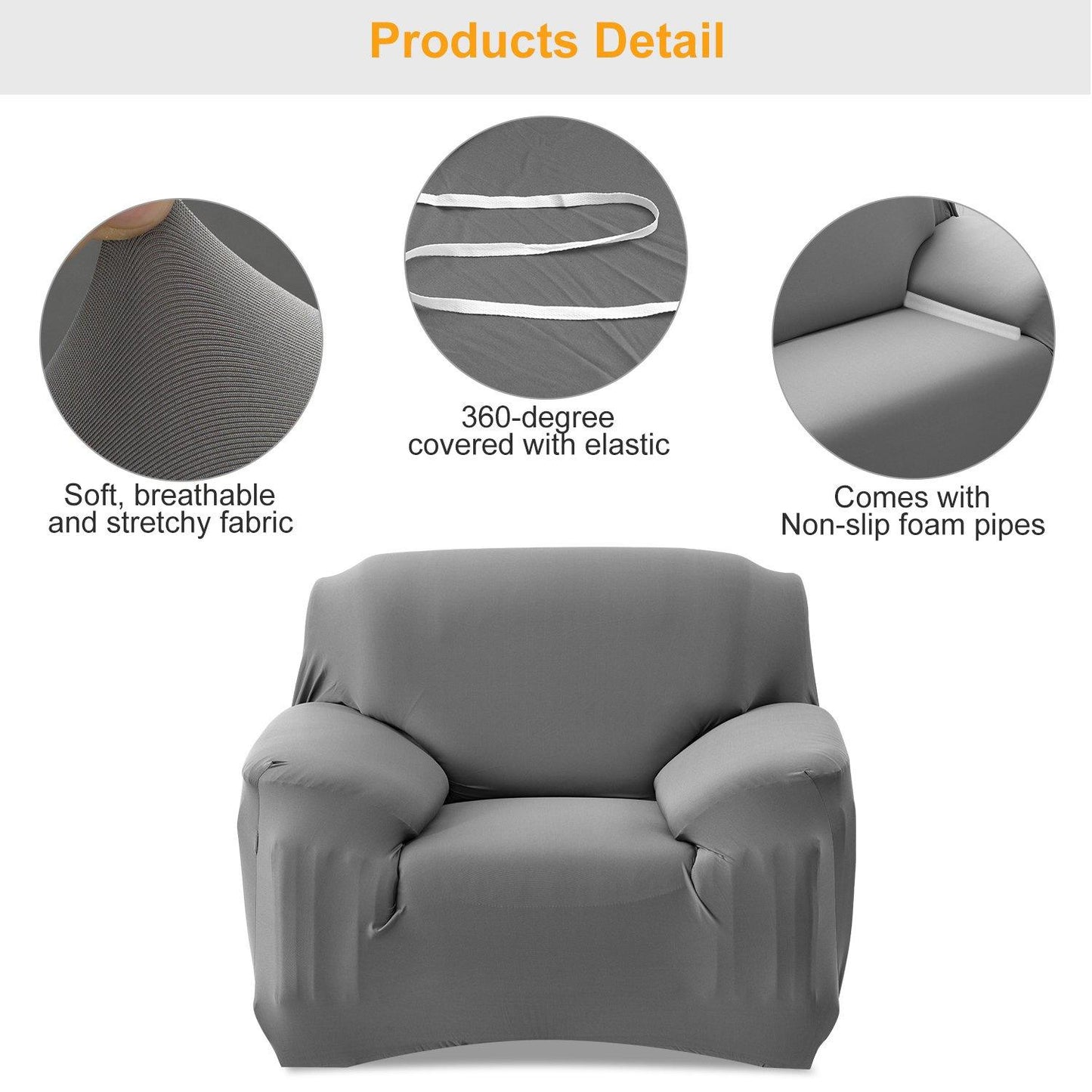 Printed Stretch Sofa Cover Furniture and Décor refund_fee:1200