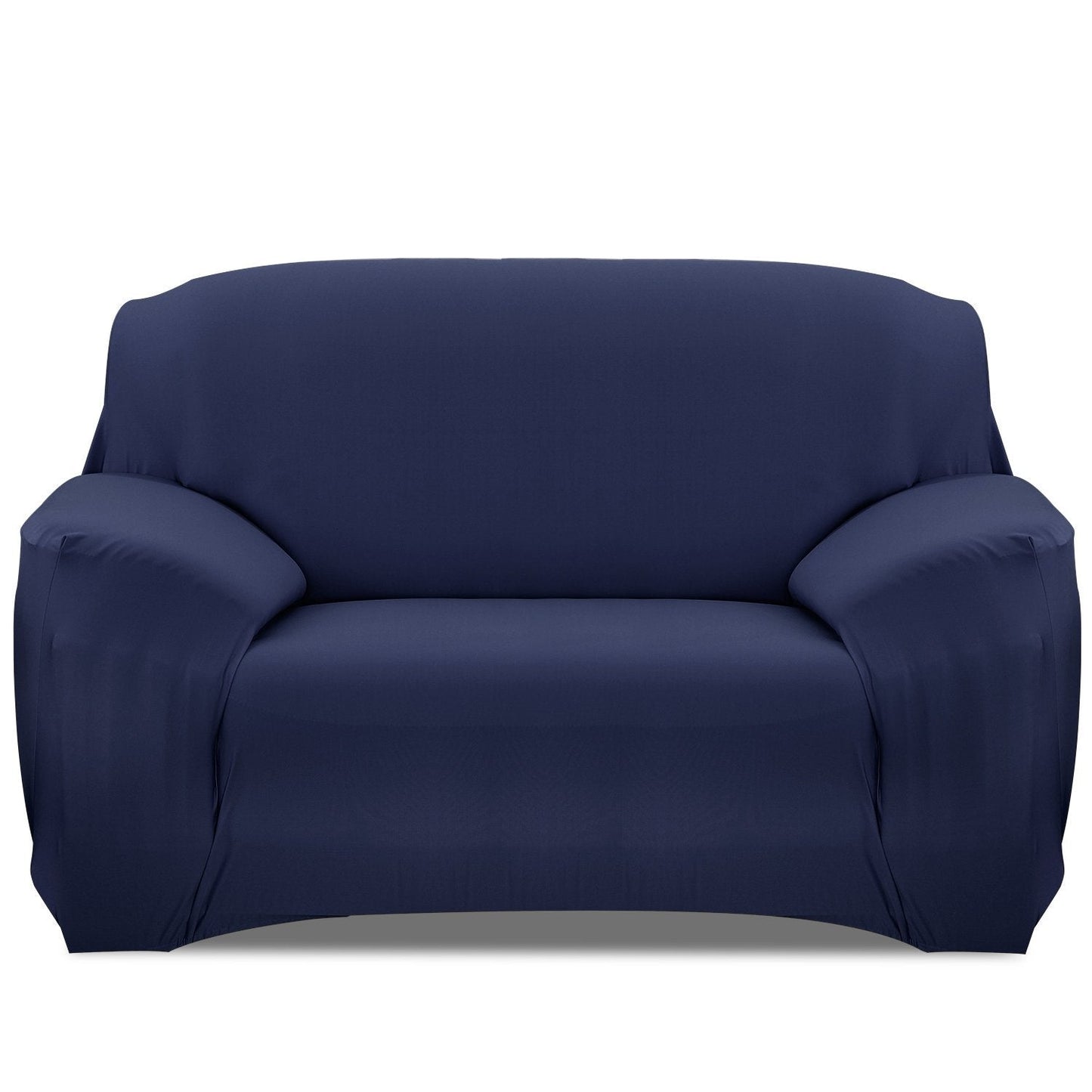 Printed Stretch Sofa Cover Loveseat Navy Blue Furniture and Décor refund_fee:1200