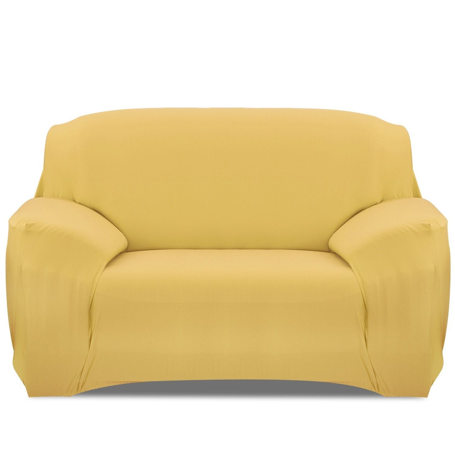 Printed Stretch Sofa Cover Loveseat Yellow Furniture and Décor refund_fee:1200