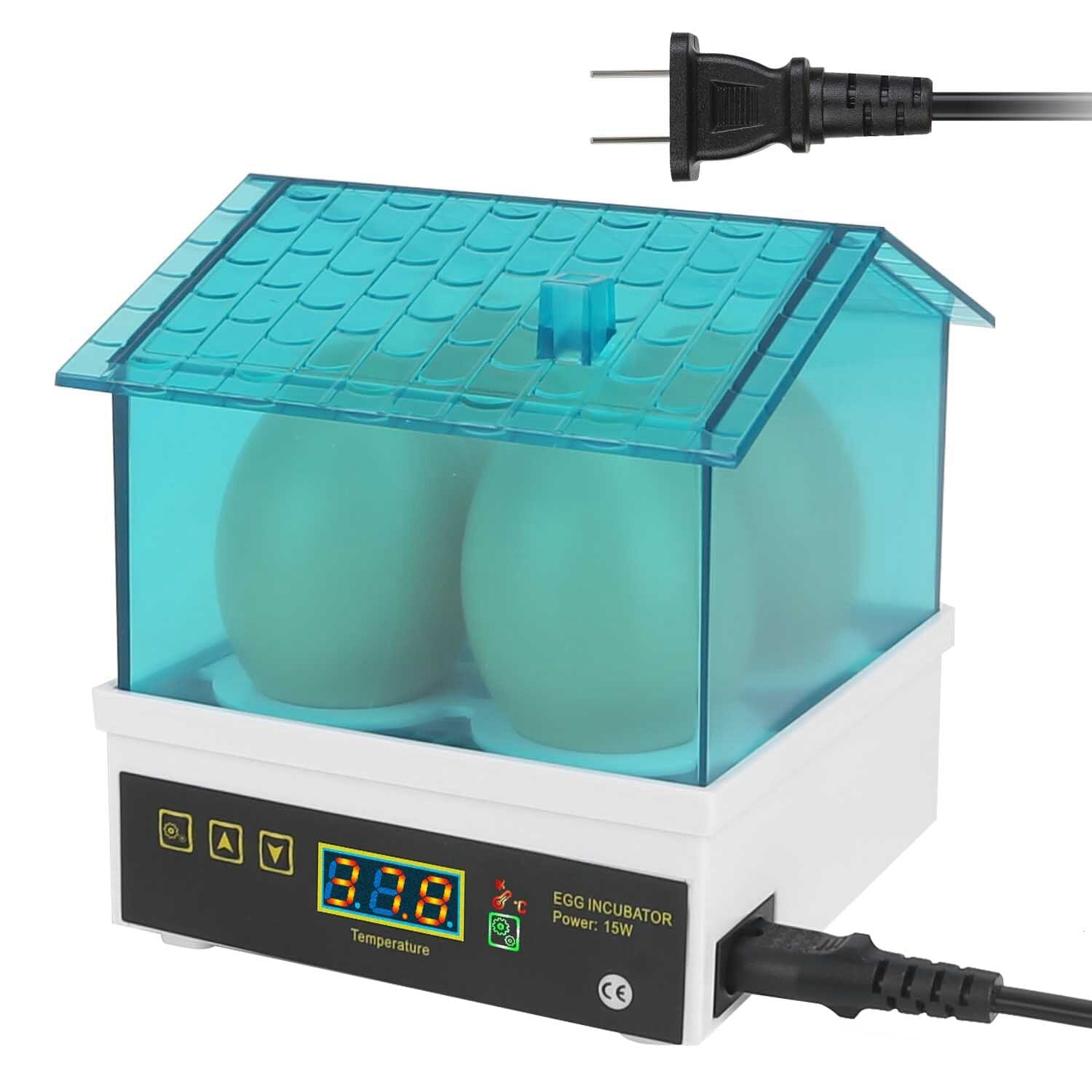 Professional Poultry Hatcher with Digital Display Automatic Temperature Humidity 4 Eggs __stock:50 Kitchen & Dining refund_fee:1200 Warranty