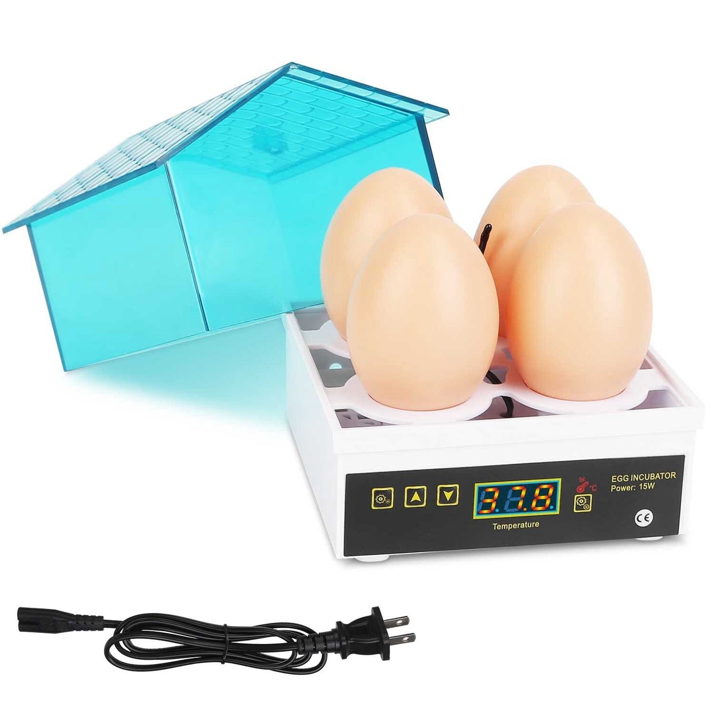 Professional Poultry Hatcher with Digital Display Automatic Temperature Humidity __stock:50 Kitchen & Dining refund_fee:1200 Warranty