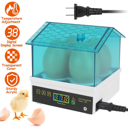 Professional Poultry Hatcher with Digital Display Automatic Temperature Humidity __stock:50 Kitchen & Dining refund_fee:1200 Warranty