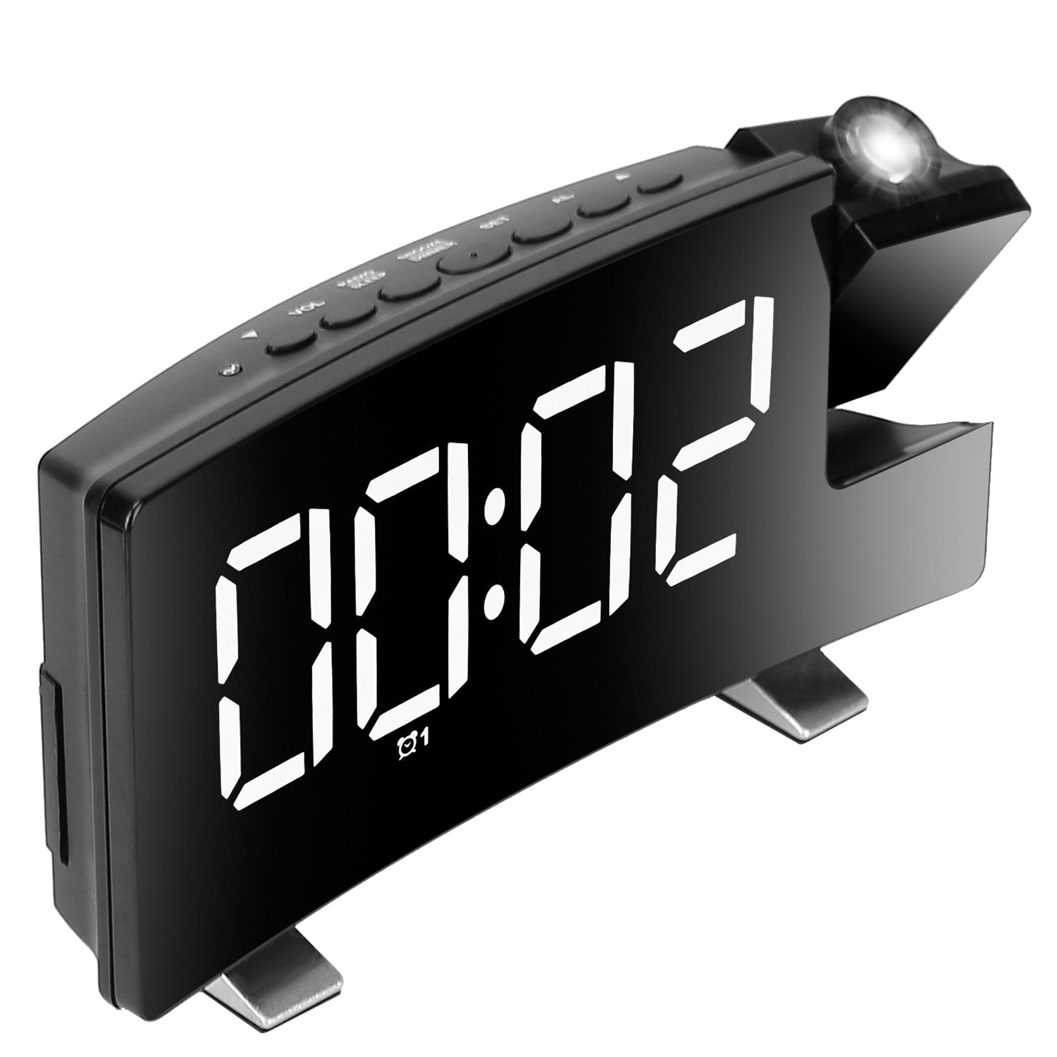 Projection Alarm Clock with Radio __stock:100 Household Appliances refund_fee:1200 Warranty