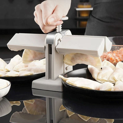 Quick Double Dumpling Maker __stock:200 Kitchen & Dining refund_fee:1200