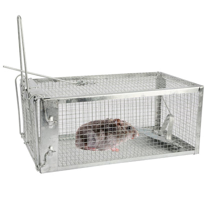 Rat Trap Cage Humane Live Rodent __stock:300 Pest Control refund_fee:1200 Warranty