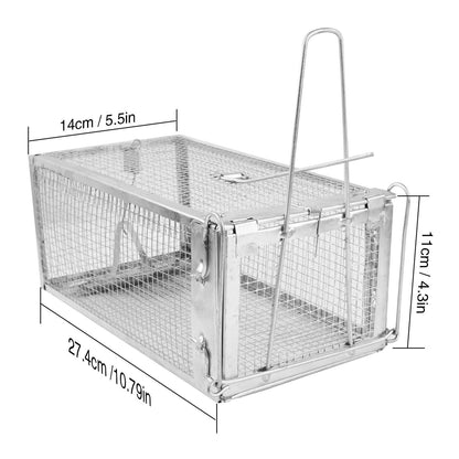 Rat Trap Cage Humane Live Rodent __stock:300 Pest Control refund_fee:1200 Warranty