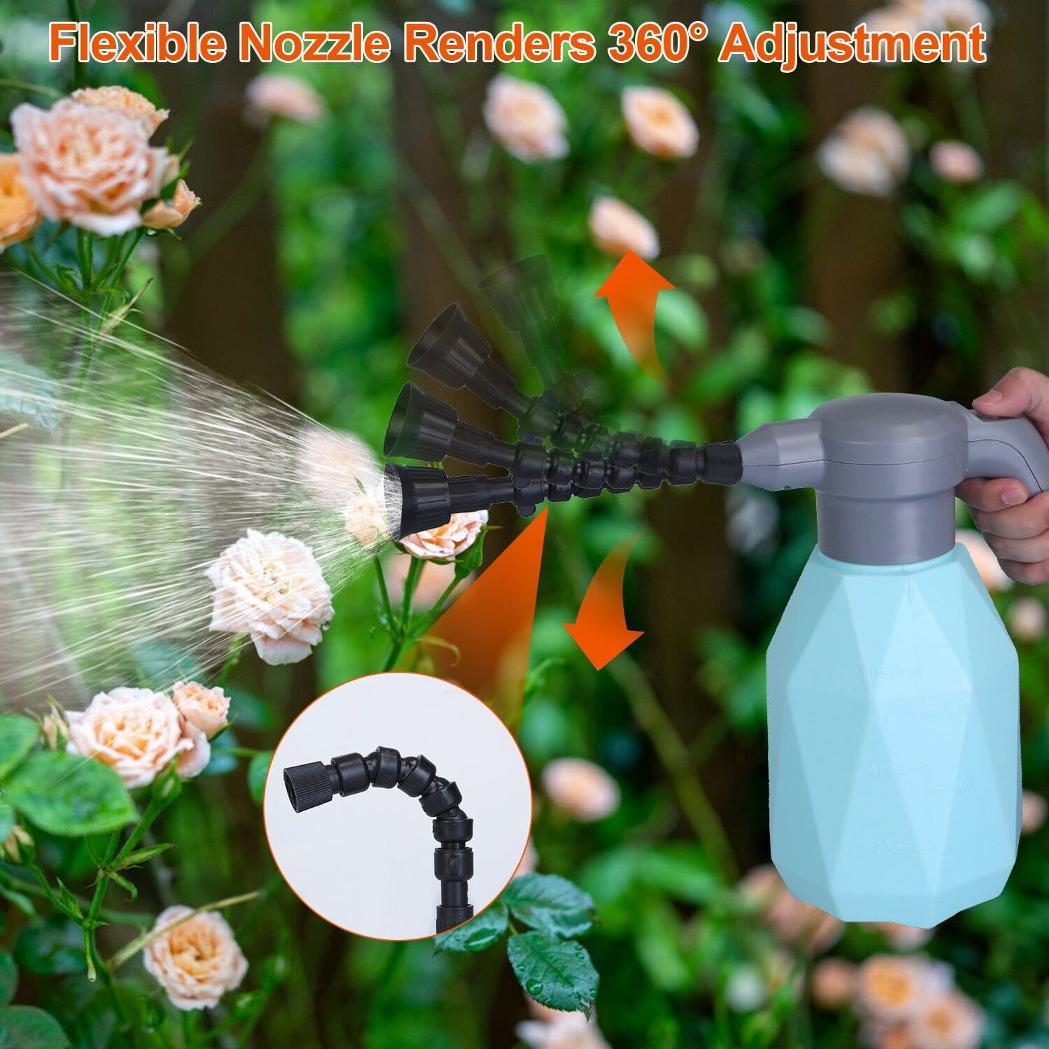 Rechargeable Handheld Automatic Electric Spray Bottle __stock:50 Garden & Patio Low stock refund_fee:1200