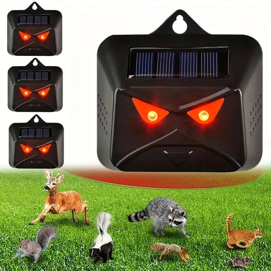 Red LED Light Waterproof Predator Repellent for Gardens __stock:200 Pest Control refund_fee:800 Warranty