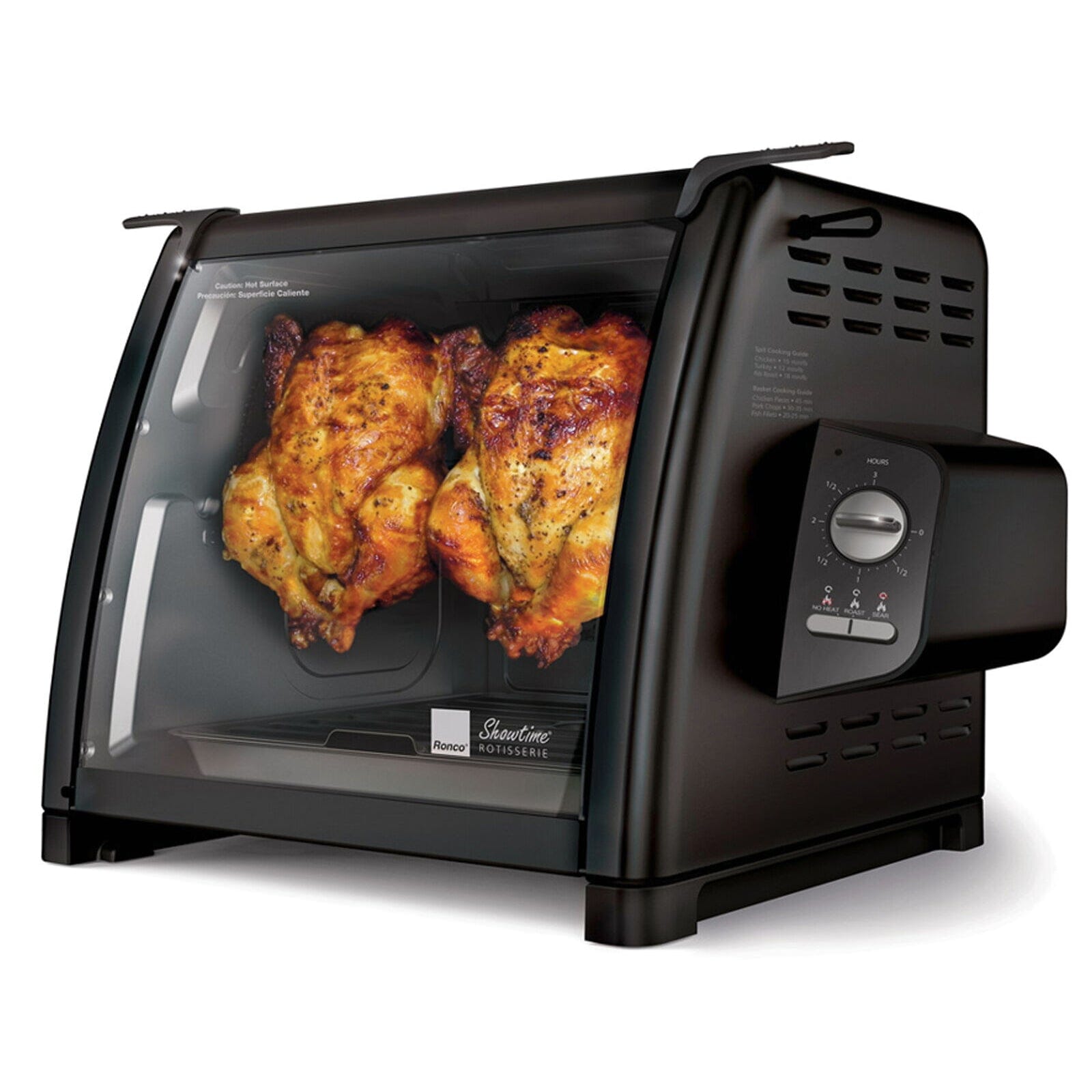 Ronco Modern Rotisserie Oven, Large Capacity (15lbs) Countertop Oven Black __stock:50 Kitchen & Dining refund_fee:2800 Warranty