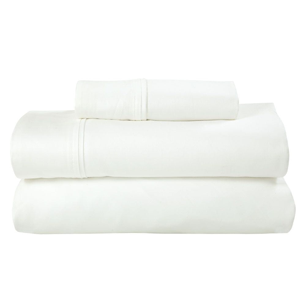 Royale Linens 400 Thread Count Performance Sheet Set White __label2:BOGO 30% OFF __stock:50 Bedding refund_fee:2200