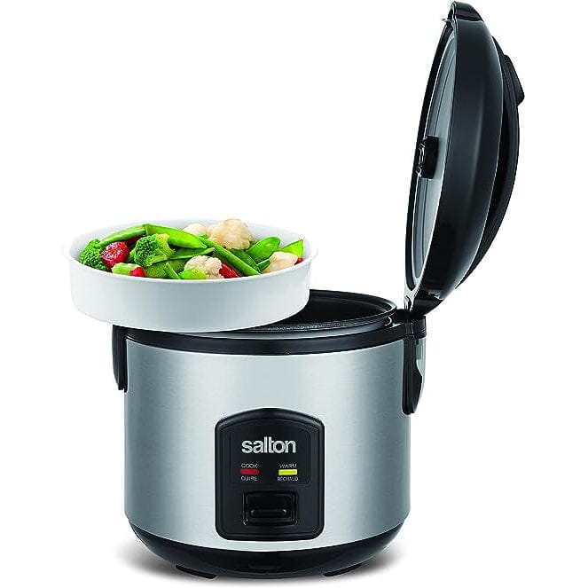 Salton Automatic Rice Cooker & Steamer - 8 Cup __stock:50 Kitchen & Dining refund_fee:2200 Warranty