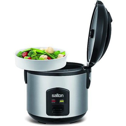 Salton Automatic Rice Cooker & Steamer - 8 Cup __stock:50 Kitchen & Dining refund_fee:2200 Warranty