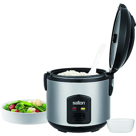 Salton Automatic Rice Cooker & Steamer - 8 Cup __stock:50 Kitchen & Dining refund_fee:2200 Warranty