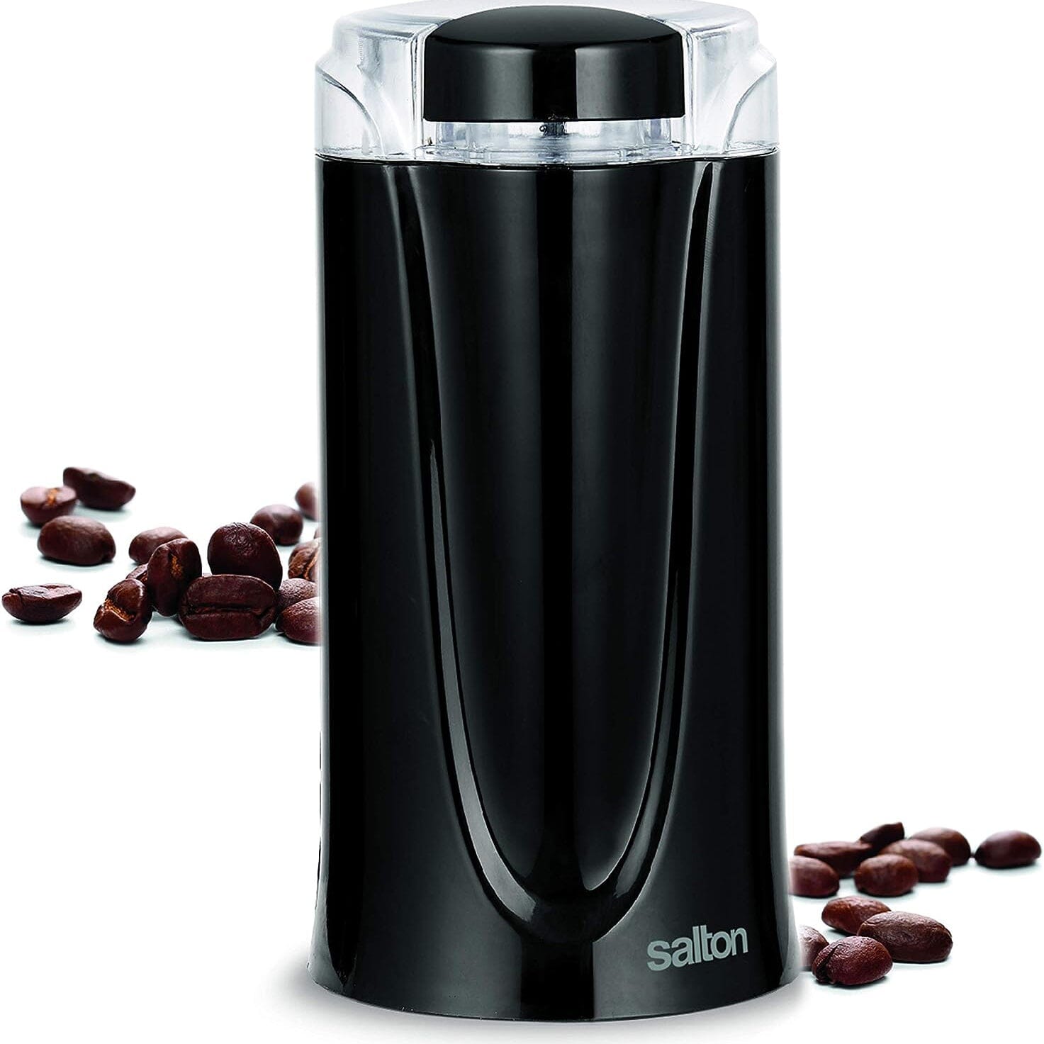 Salton Coffee, Spice & Herb Electric Grinder - Black __stock:50 Kitchen & Dining refund_fee:1200 Warranty