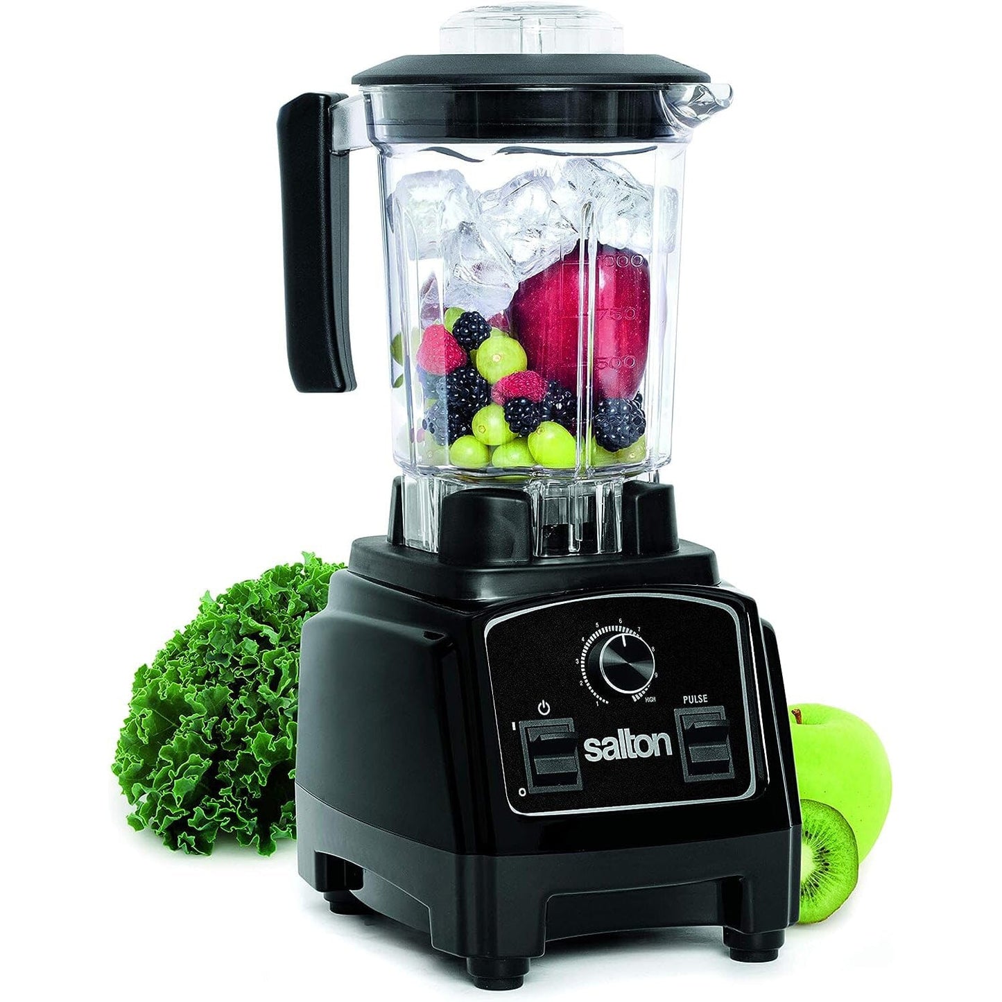 Salton Compact Power Blender 1.2 L/Qt Black __stock:50 Kitchen & Dining refund_fee:2800 Warranty