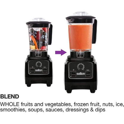 Salton Compact Power Blender 1.2 L/Qt __stock:50 Kitchen & Dining refund_fee:2800 Warranty