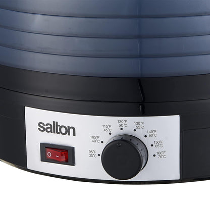 Salton Electric Food Dehydrator with Adjustable Temperature Control __stock:50 Kitchen & Dining refund_fee:2200 Warranty