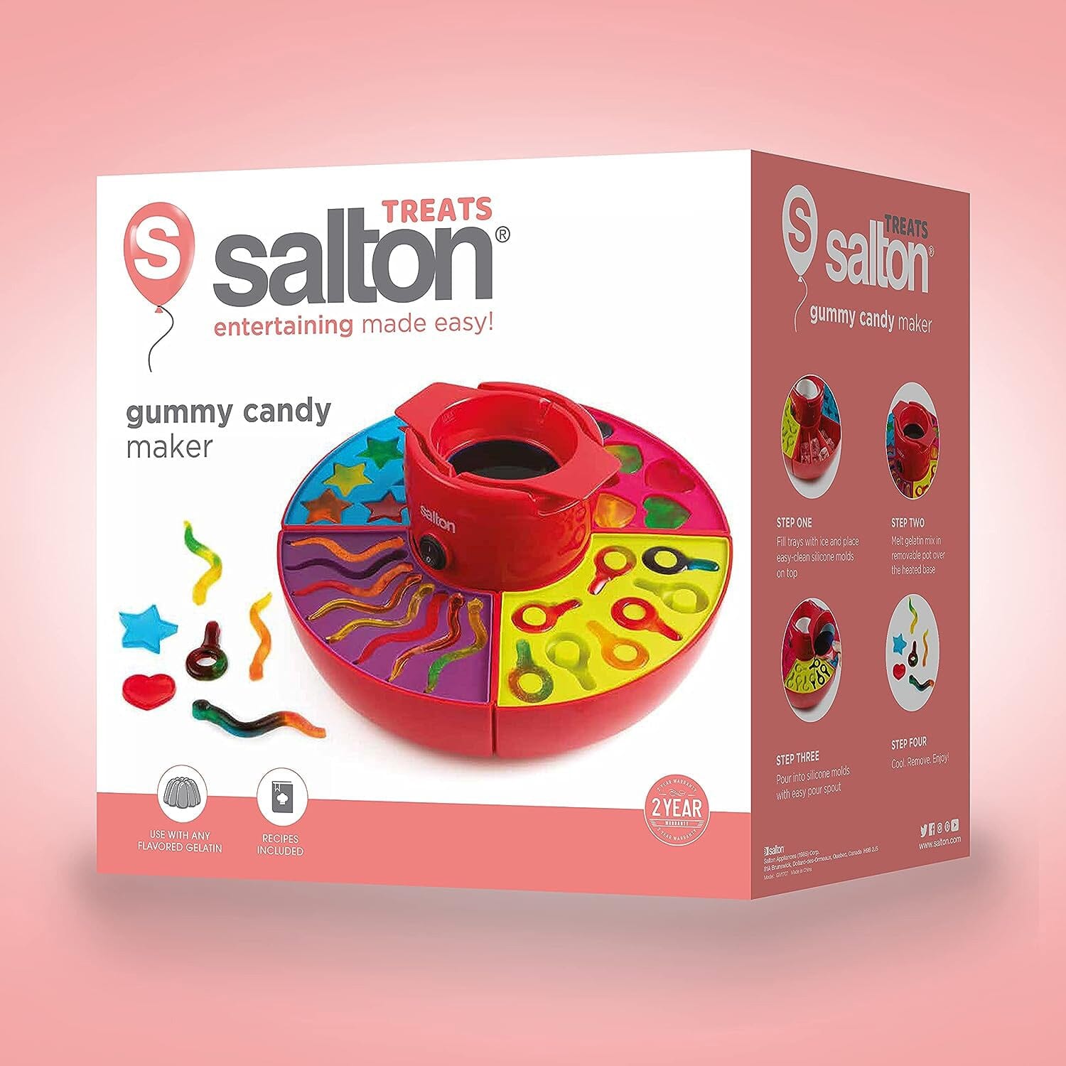 Salton Gummy Candy Maker __stock:50 Kitchen & Dining refund_fee:1800 Warranty