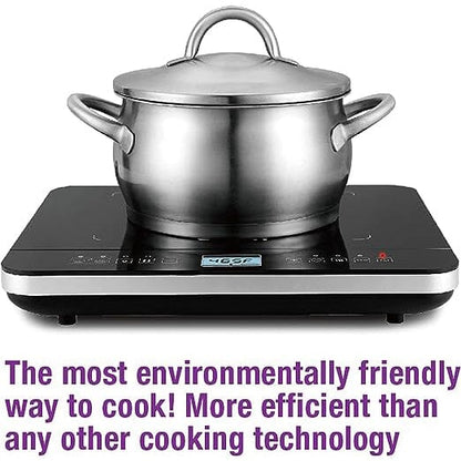 Salton Induction Cooktop with Temperature Probe __stock:50 Kitchen & Dining refund_fee:2800 Warranty