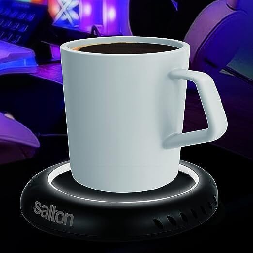 Salton LED Lit Coffee Mug & Tea Cup Warmer __stock:50 Kitchen & Dining refund_fee:1200 Warranty