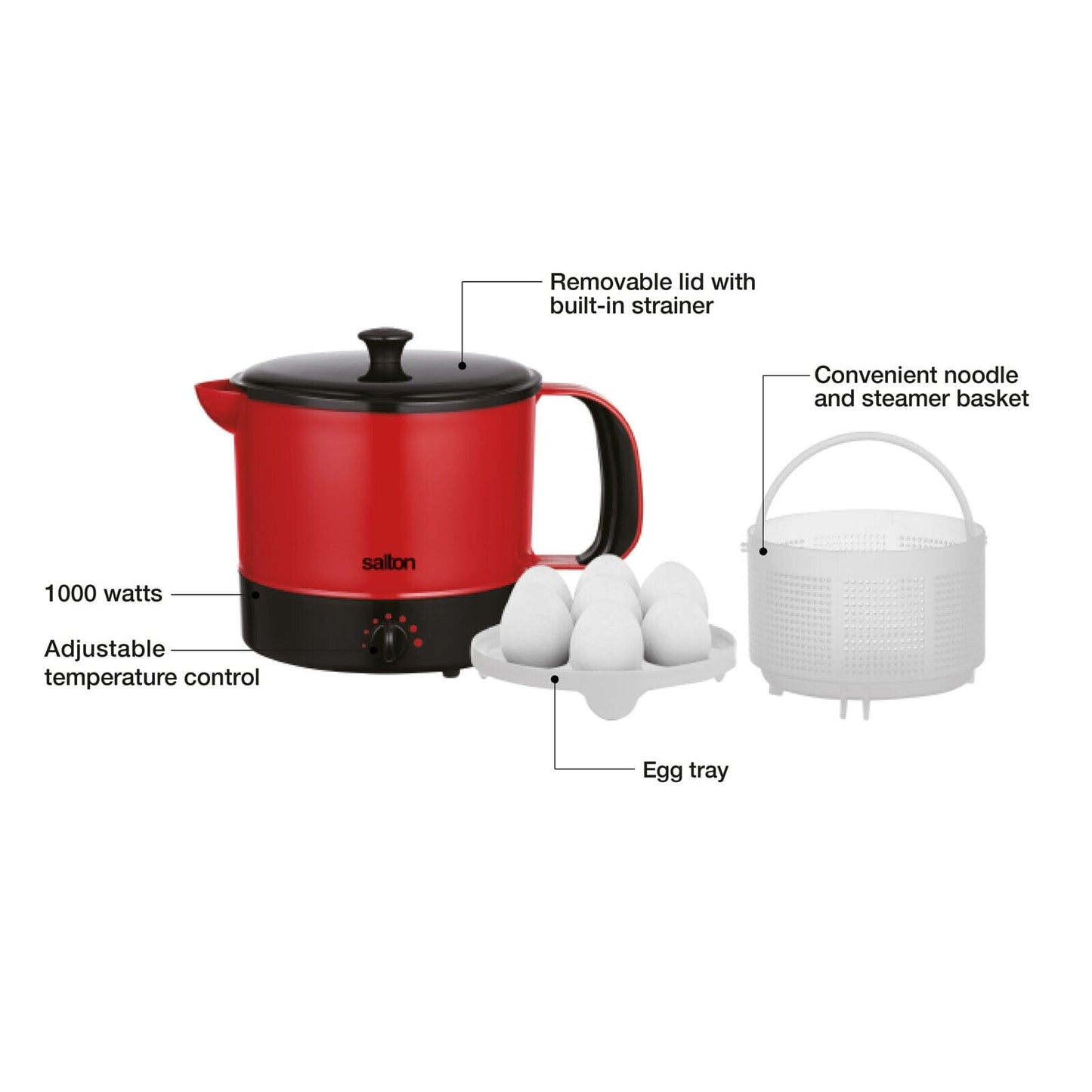 Salton Multi-Pot 1 Liter/Quart __stock:50 Kitchen & Dining refund_fee:1800 Warranty