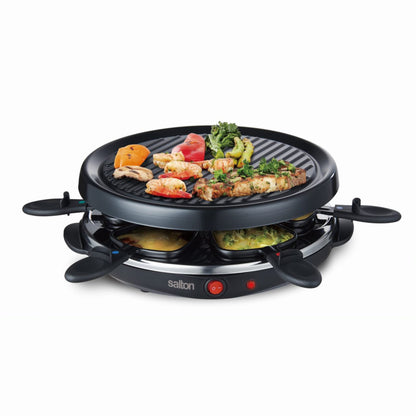 Salton Party Grill & Raclette - 6 Person __stock:50 Kitchen & Dining refund_fee:1800 Warranty