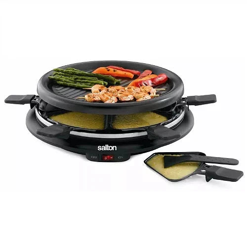 Salton Party Grill & Raclette - 6 Person __stock:50 Kitchen & Dining refund_fee:1800 Warranty