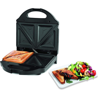 Salton Pocket Sandwich Maker - Black __stock:50 Kitchen & Dining refund_fee:1200 Warranty