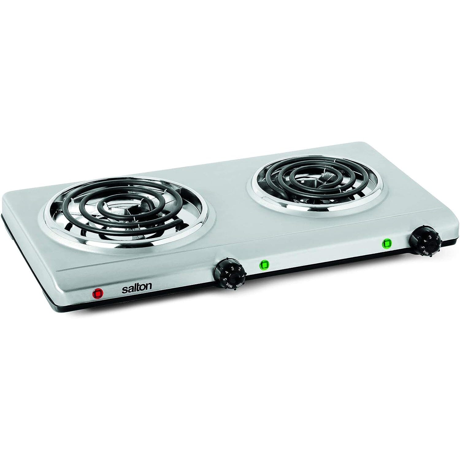 Salton Portable Double Cooktop __stock:50 Kitchen & Dining refund_fee:2200 Warranty