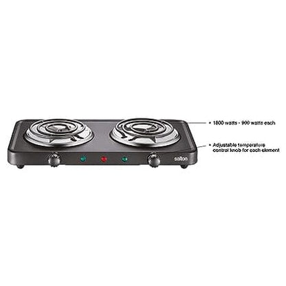 Salton Portable Electric Cooktop __stock:50 Kitchen & Dining refund_fee:1200 Warranty