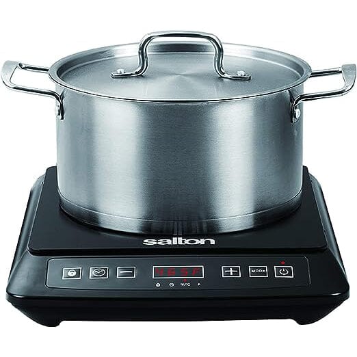 Salton Portable Induction 1500W Cooktop __stock:50 Kitchen & Dining refund_fee:2200 Warranty