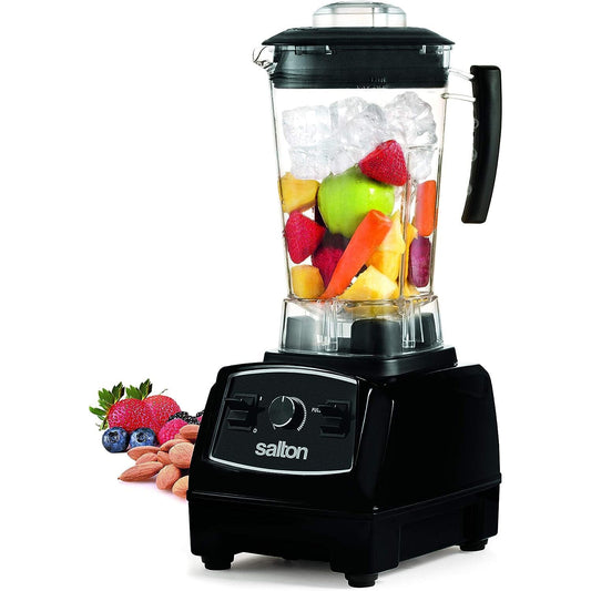 Salton Power Blender 2.0 L/Qt Black __stock:50 Kitchen & Dining refund_fee:2800 Warranty