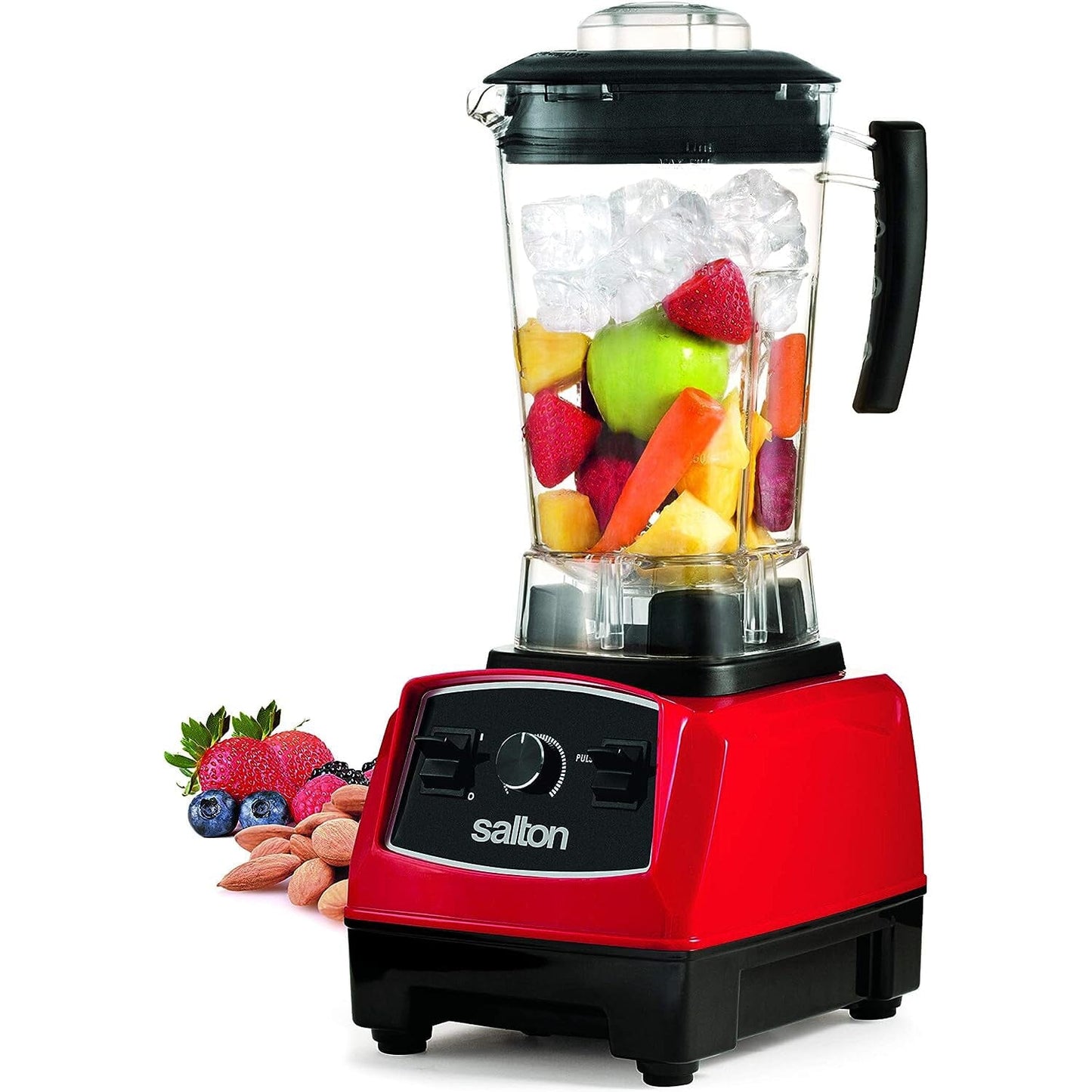 Salton Power Blender 2.0 L/Qt Red __stock:50 Kitchen & Dining refund_fee:2800 Warranty