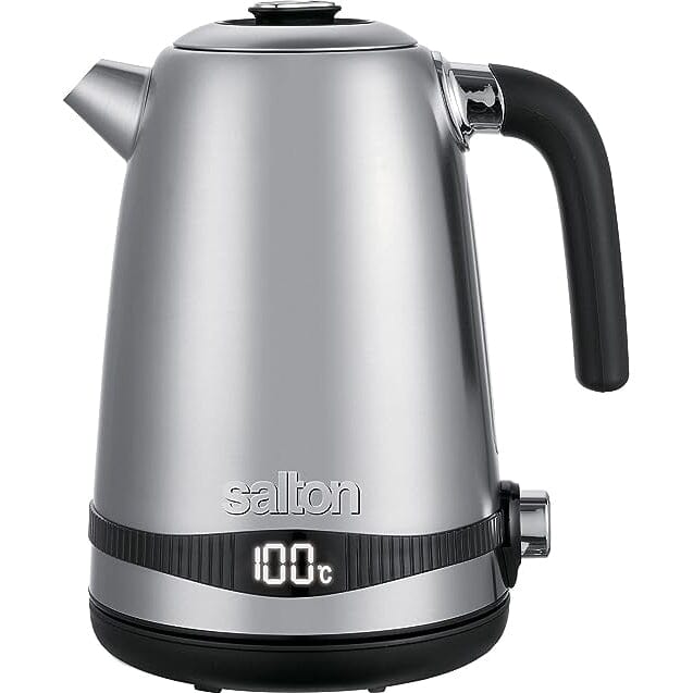 Salton Stainless Steel Digital Kettle - Variable Temperature __stock:50 Kitchen & Dining refund_fee:2200 Warranty