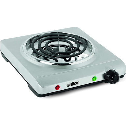 Salton Stainless Steel Portable Cooktop __stock:50 Kitchen & Dining refund_fee:1800 Warranty