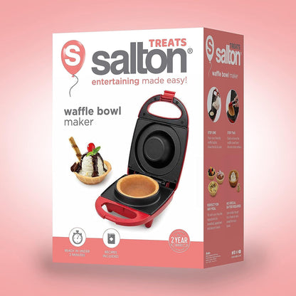 Salton Waffle Bowl Maker __stock:50 Kitchen & Dining refund_fee:1200 Warranty