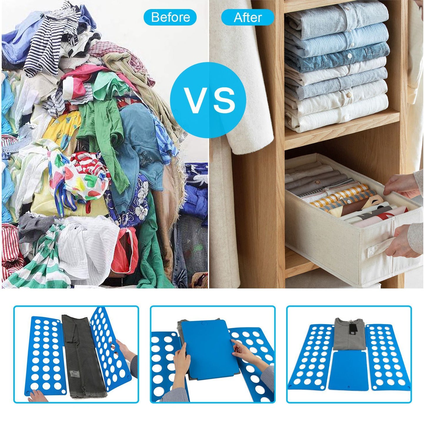 Shirt Folding Board Closet & Storage refund_fee:1200