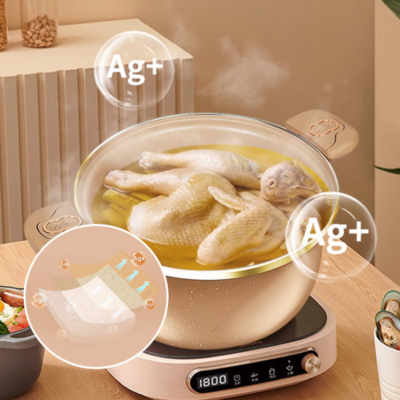 [Practical Gift]Micro-Pressure Pottery Pot Kitchen & Dining