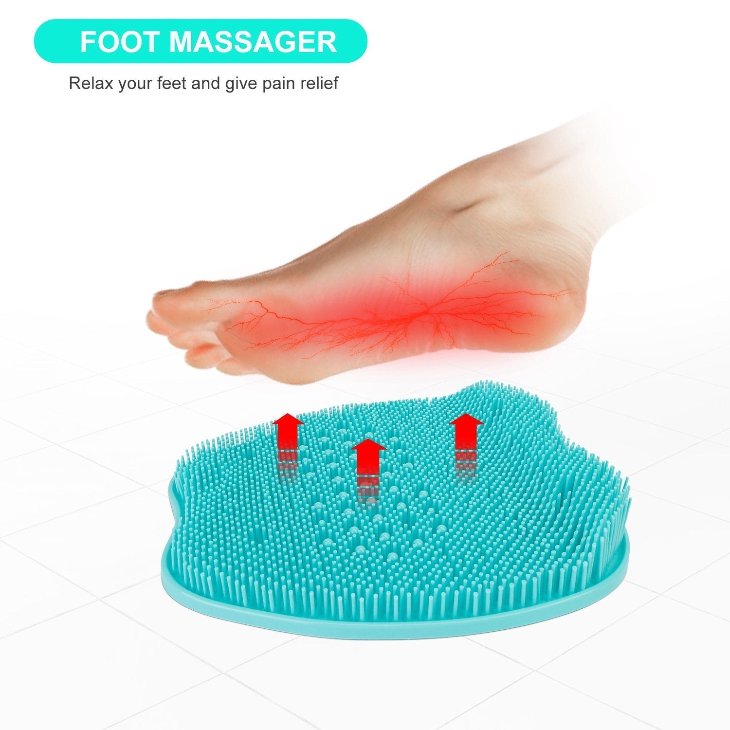 Shower Foot Scrubber Mat Bath refund_fee:1200